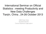 Challenges and Strategies for Myanmar's Statistical System - slide 1