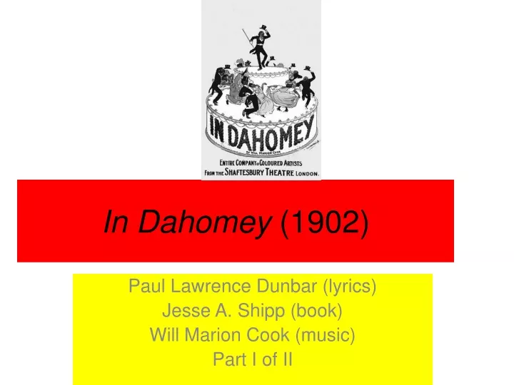 in dahomey 1902