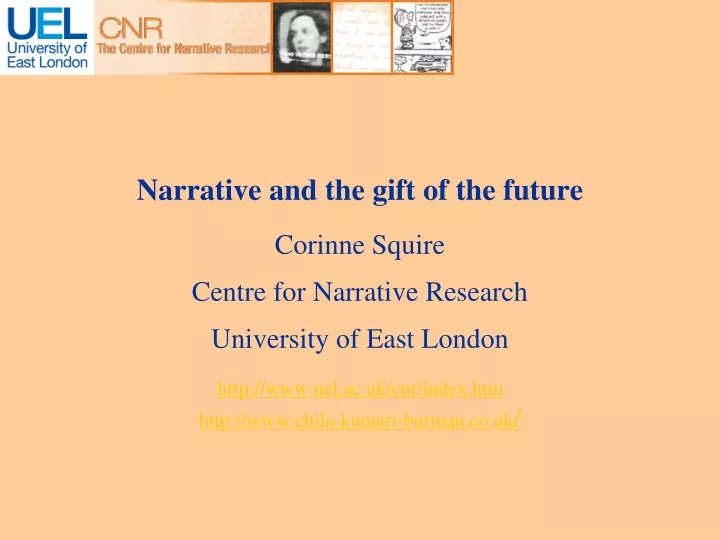 narrative and the gift of the future corinne
