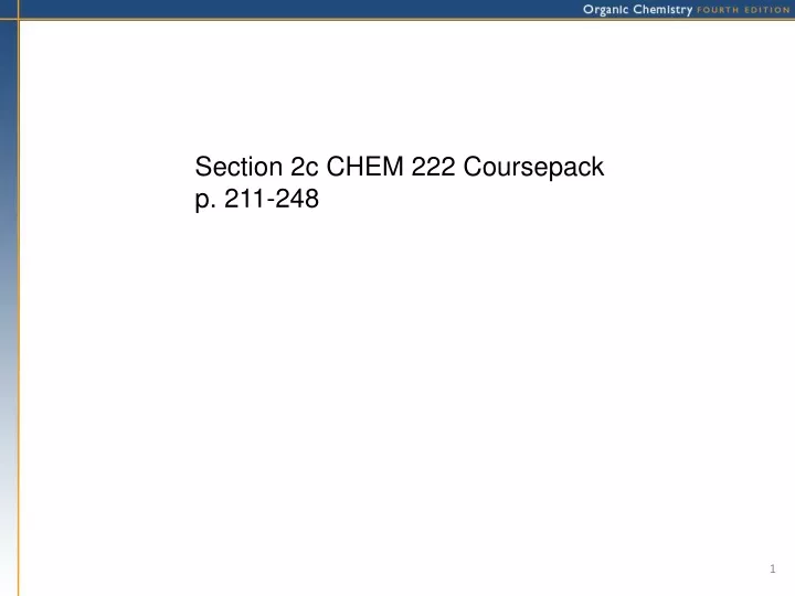 section 2c chem 222 coursepack p 211 248