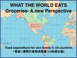 89 Food Consumption Costs Around the World