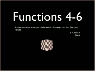 Functions 4-6