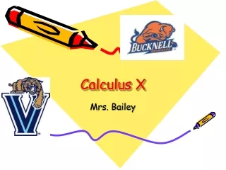 Calculus X