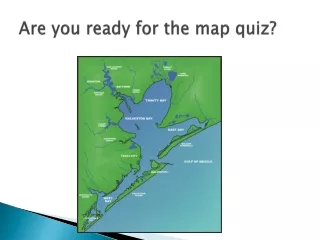 Are you ready for the map quiz?