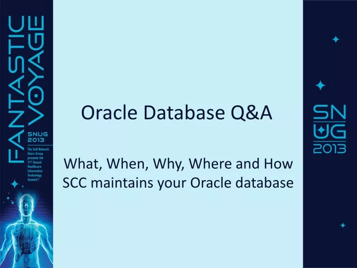oracle database q a