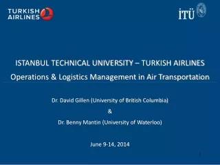 ISTANBUL TECHNICAL UNIVERSITY – TURKISH AIRLINES