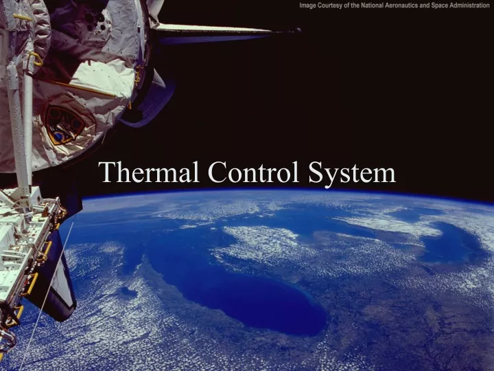 thermal control system