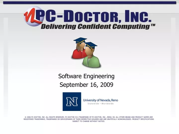 software engineering september 16 2009