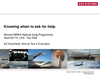 knowing when to ask for help nimrod mra4 natural