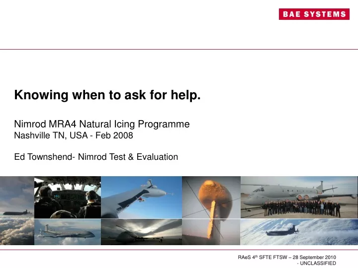 knowing when to ask for help nimrod mra4 natural