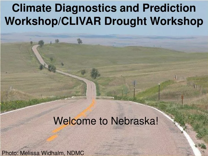 climate diagnostics and prediction workshop