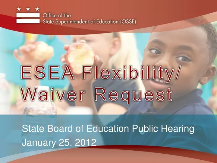 esea flexibility waiver request