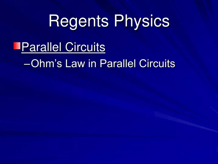 regents physics