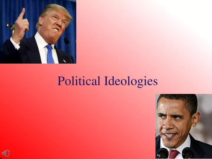 political ideologies