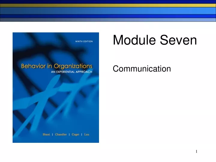 module seven communication