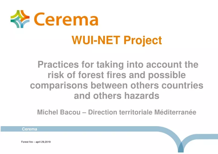 wui net project practices for taking into account