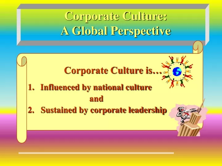 corporate culture a global perspective