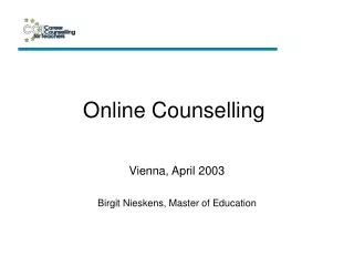 Online Counselling