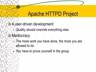 Apache HTTPD Project