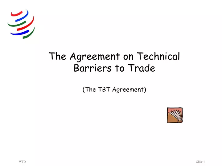 the agreement on technical barriers to trade