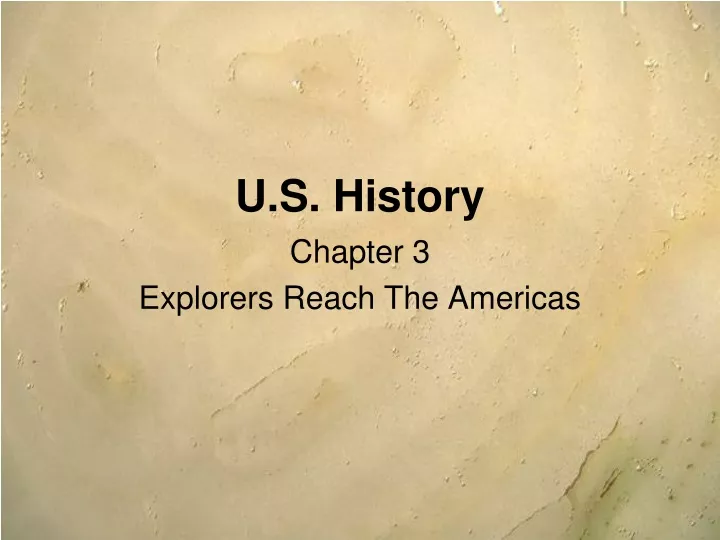 u s history