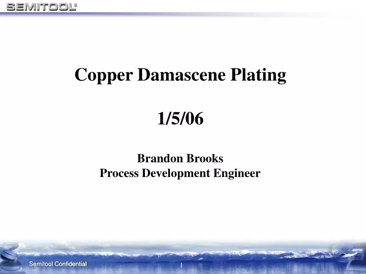 copper damascene plating 1 5 06 brandon brooks