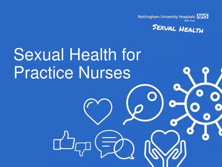 sexual health for practice nurses