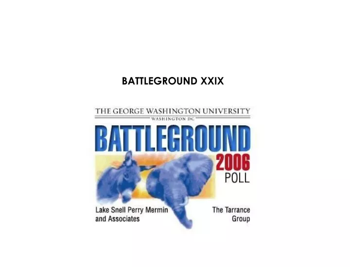 battleground xxix