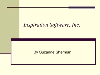 Inspiration Software, Inc.