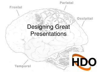 Designing Great Presentations