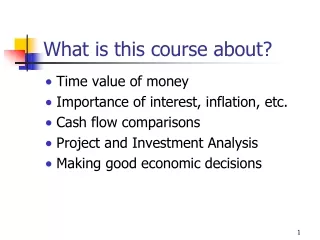 What is this course about?