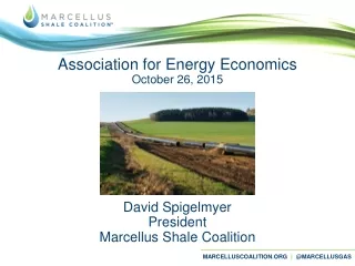 Association for Energy Economics October 26, 2015