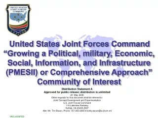 United States Joint Forces Command