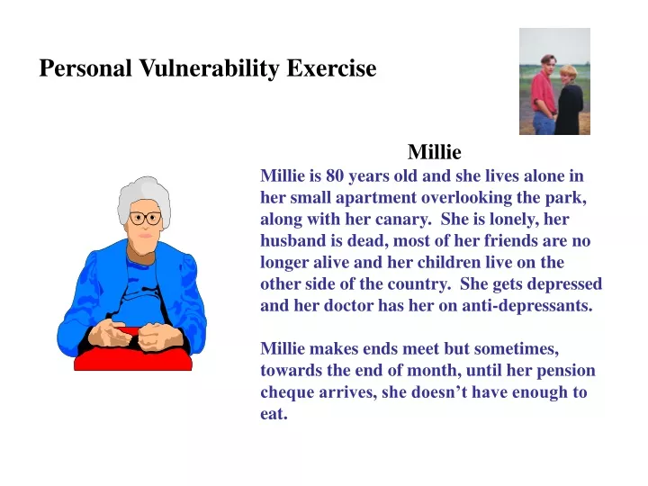 personal vulnerability exercise
