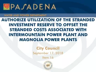 City Council September 17, 2018 Item 16