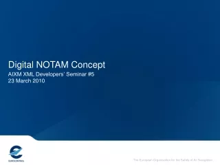 Digital NOTAM Concept