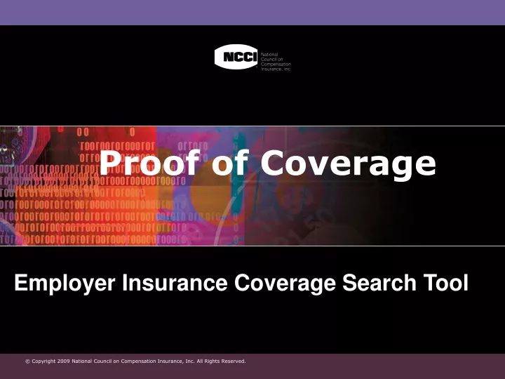 proof of coverage