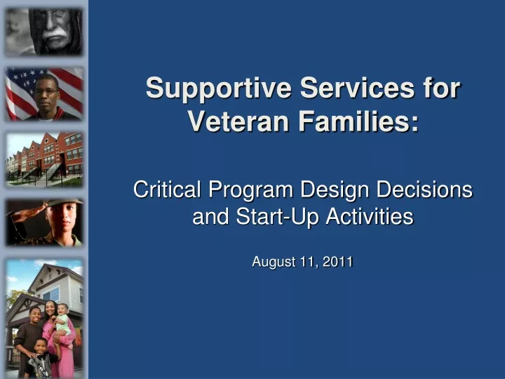 supportive services for veteran families