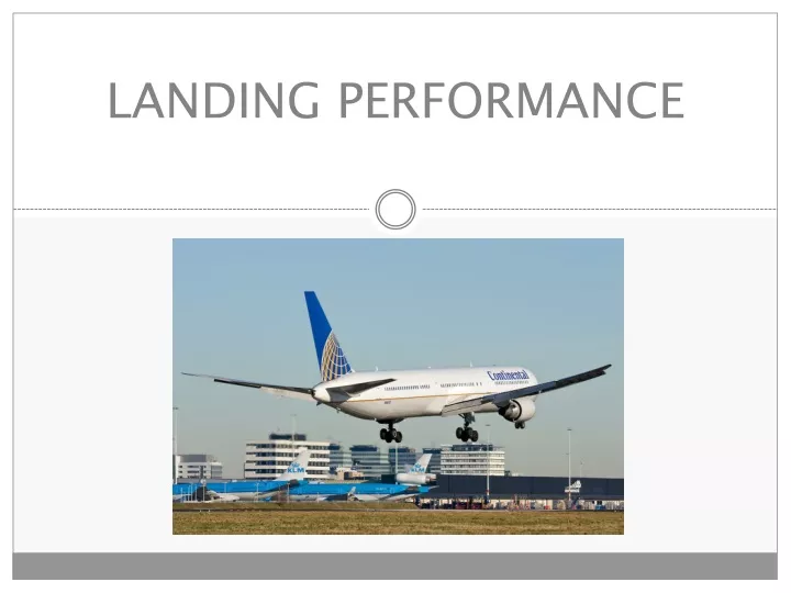 landing performance