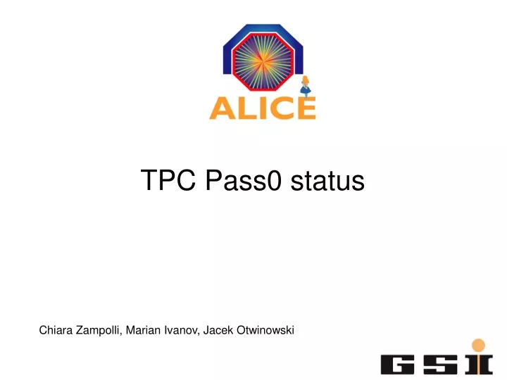 tpc pass0 status