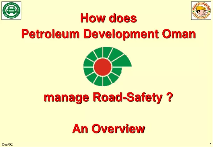 how does petroleum development oman manage road