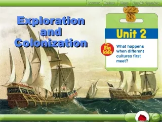 Unit 2 Exploration and Colonization