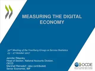 Measuring the digital Economy