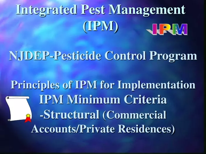 integrated pest management ipm