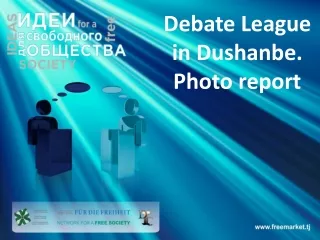 Debate League in  Dushanbe. Photo report