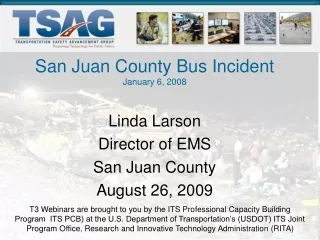 San Juan County Bus Accident