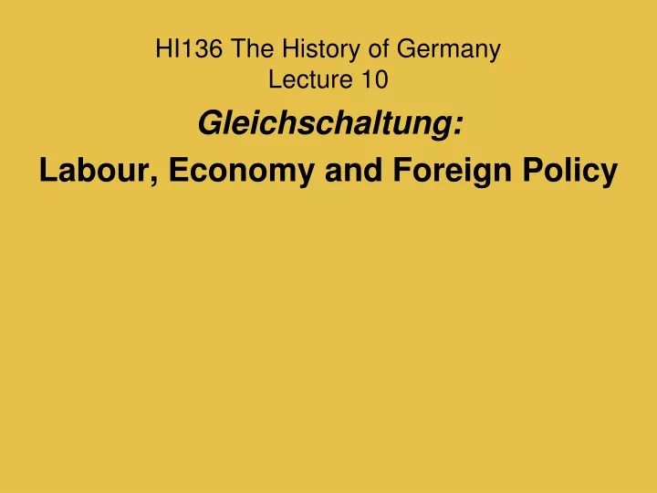 hi136 the history of germany lecture 10