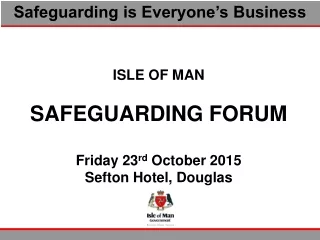 Safeguarding is Everyone’s Business