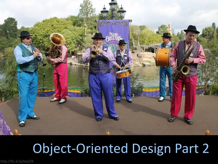 object oriented design part 2