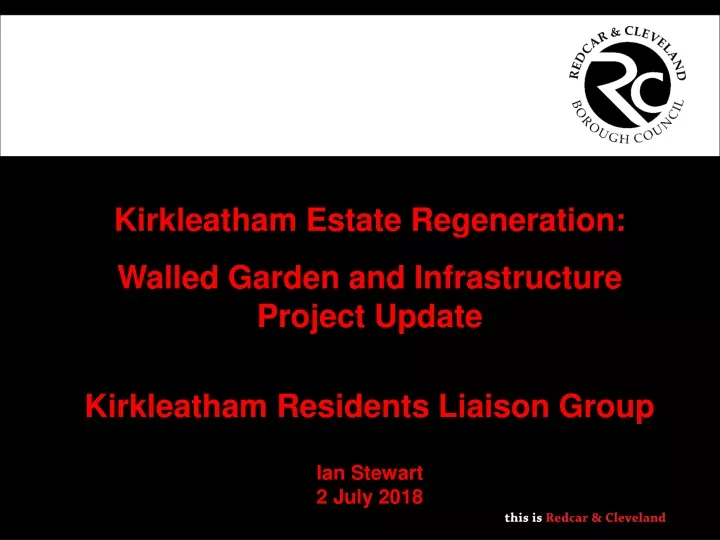 kirkleatham estate regeneration walled garden